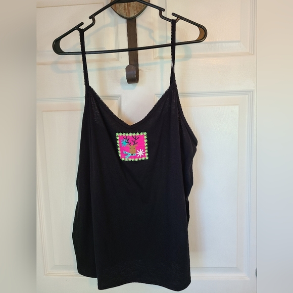 (570) Kim Roger's Woman's Intimates, Size: 2X Color: Black - Picture 4 of 13